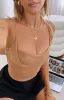 Too Good Brown Corset Top sold by Beginning Boutique