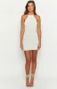 Myra White Knit Mini Dress sold by Beginning Boutique