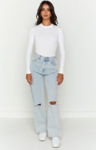 Hera White Bodysuit sold by Beginning Boutique