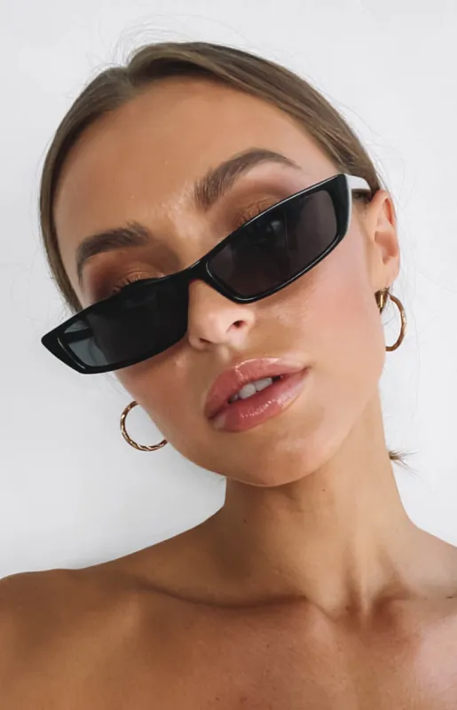 Eclat Ziggy Sunglasses Black sold by Beginning Boutique