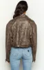 Lioness Staten Island Chocolate Jacket sold by Beginning Boutique