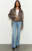 Lioness Staten Island Chocolate Jacket sold by Beginning Boutique