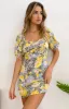 Tyra Mini Dress Floral sold by Beginning Boutique