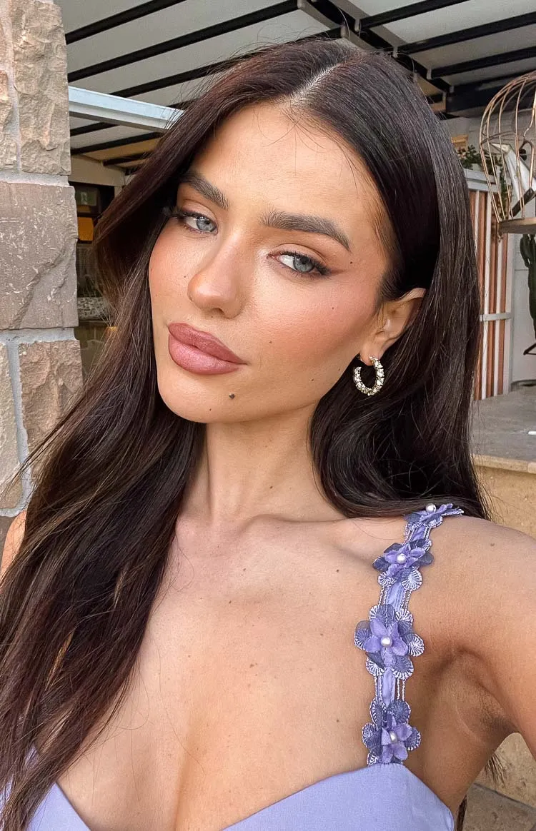 York Gold-Plated Hoop Clip Earrings sold by Beginning Boutique product image thumbnail 4