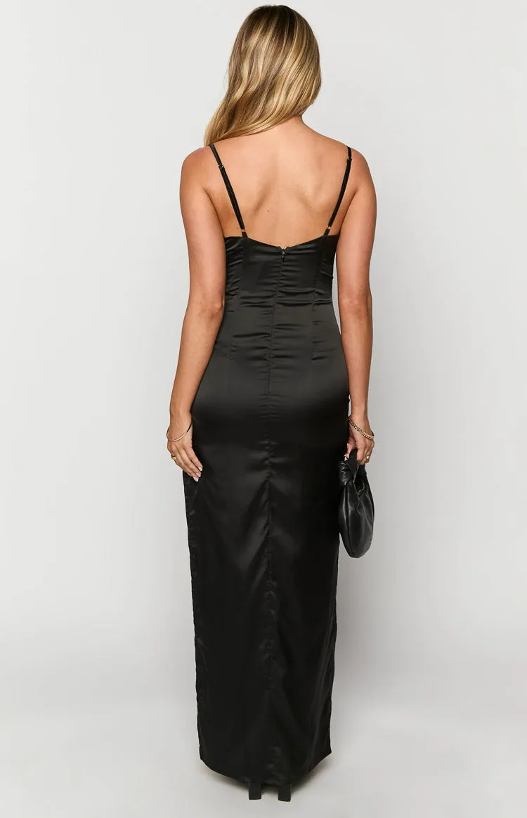 Honey Black Maxi Dress sold by Beginning Boutique product image thumbnail 3