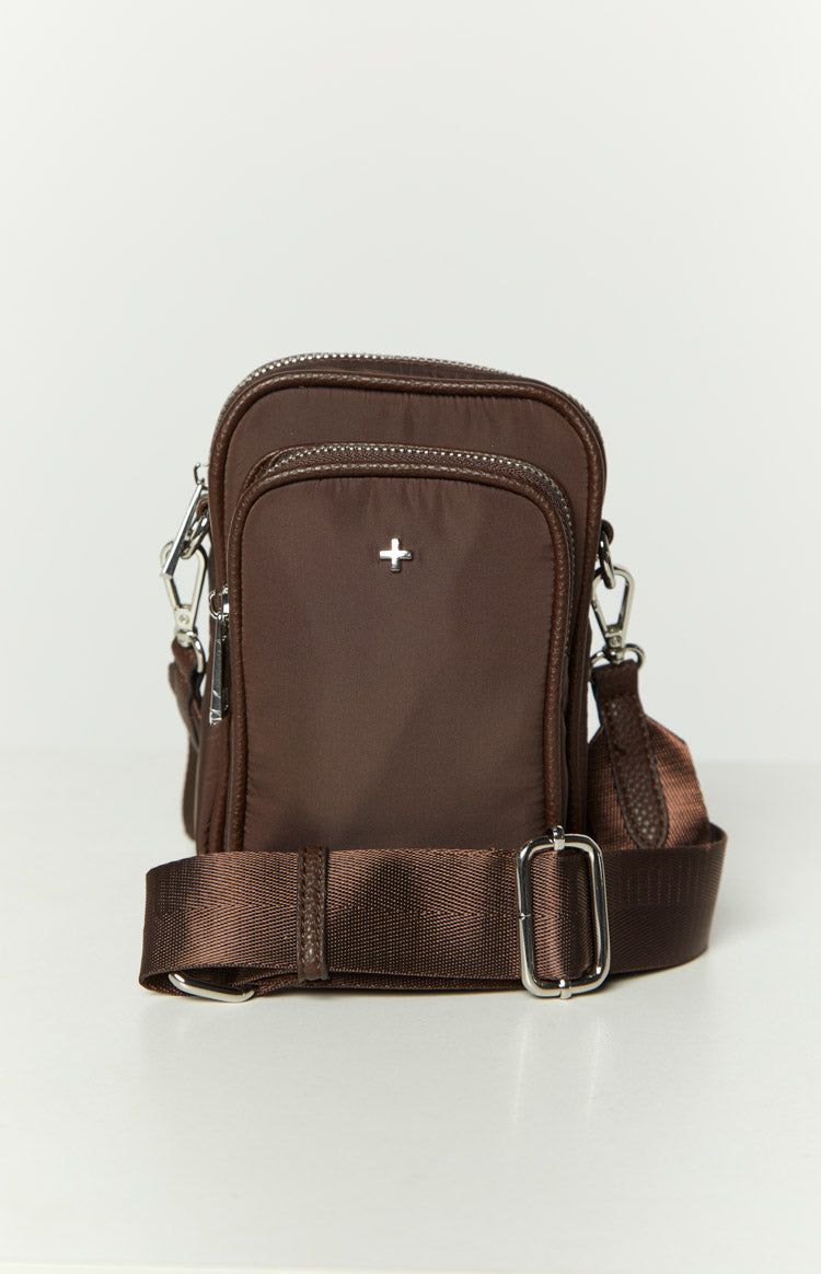 Peta & Jain Didi Choc Nylon Crossbody Bag sold by Beginning Boutique product image thumbnail 2