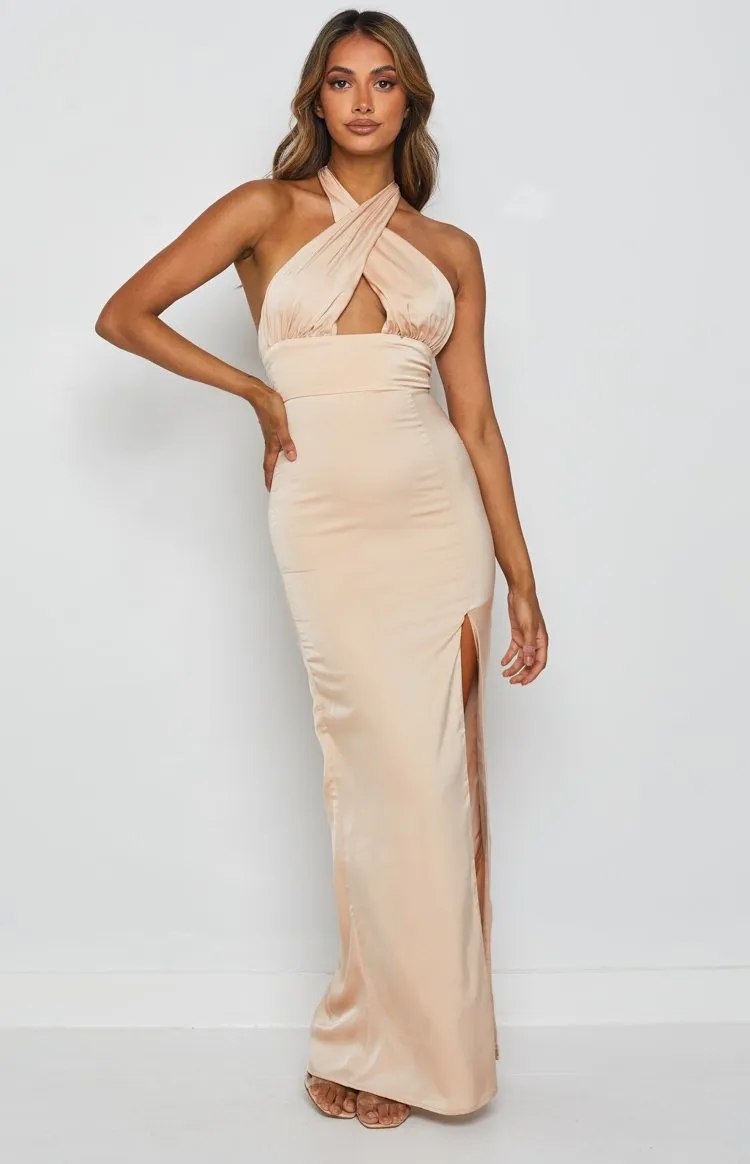 Higher Love Formal Dress Champagne sold by Beginning Boutique product image thumbnail 4