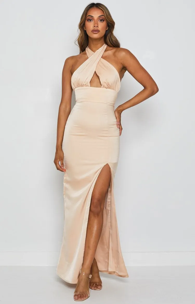 Higher Love Formal Dress Champagne sold by Beginning Boutique product image thumbnail 3