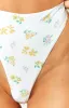 9.0 Swim Jamilla White Floral Bikini Bottoms sold by Beginning Boutique