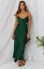 Taleah Cut Out Maxi Dress Green sold by Beginning Boutique
