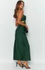 Taleah Cut Out Maxi Dress Green sold by Beginning Boutique