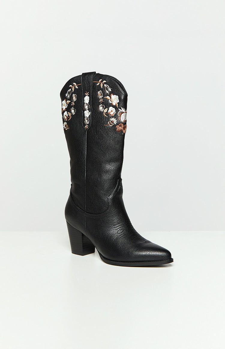 Billini Francia Black Cowboy Boots sold by Beginning Boutique product image thumbnail 3