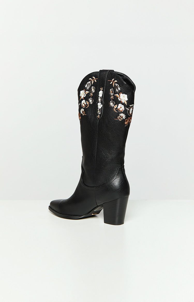 Billini Francia Black Cowboy Boots sold by Beginning Boutique product image thumbnail 4