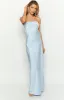 Maiah Blue Formal Maxi Dress sold by Beginning Boutique