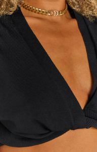 Lioness Stone Cold Black Knit sold by Beginning Boutique