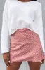 Laura Skirt Blush Print sold by Beginning Boutique