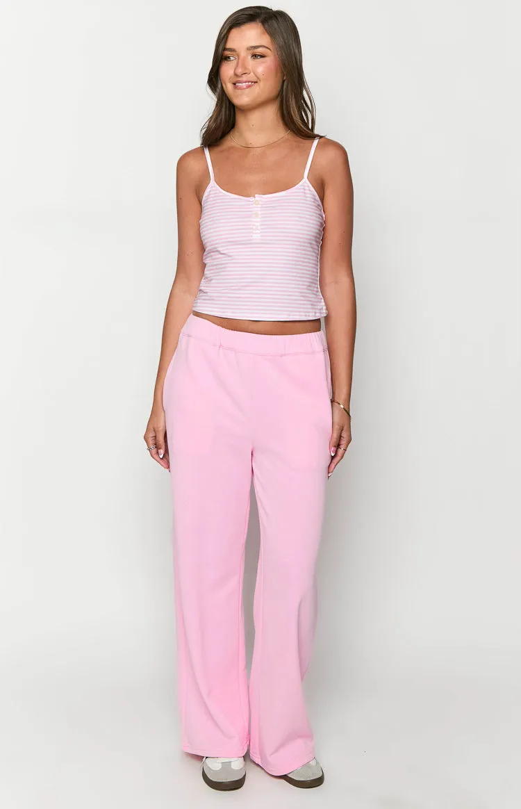 Dania Pink Track Pants sold by Beginning Boutique product image thumbnail 3