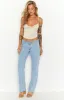 Cartier Champagne Cowl Neck Top sold by Beginning Boutique