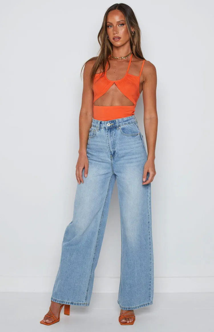 Scout Orange Crop Top sold by Beginning Boutique product image thumbnail 3