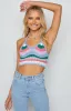 Rainbow Love Knitted Top Multi sold by Beginning Boutique