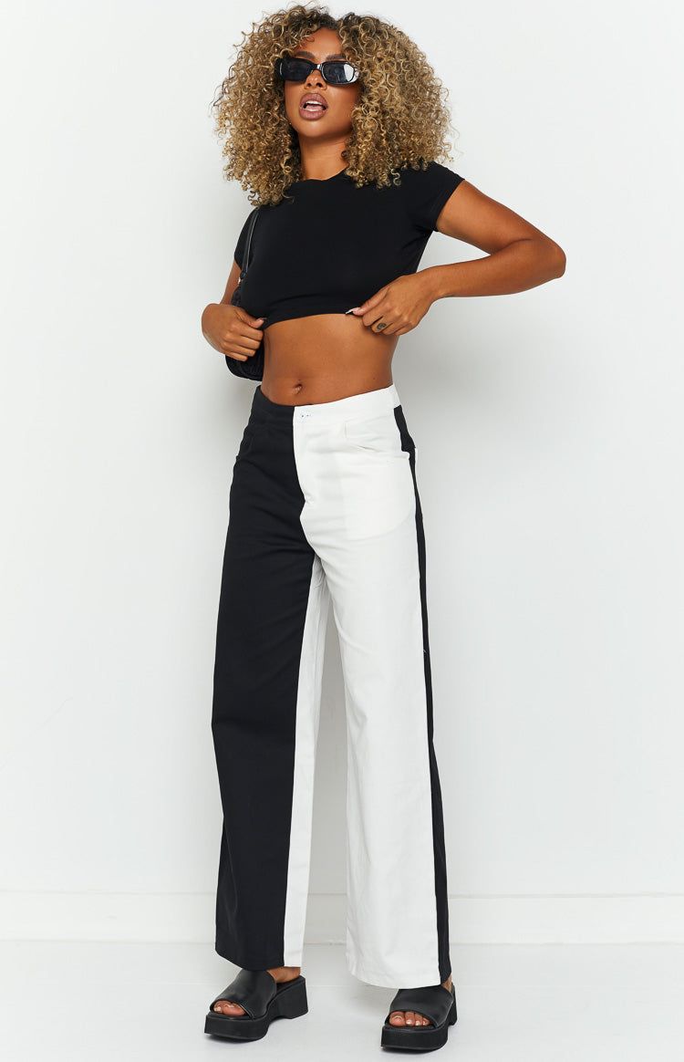 Edgy Pants Black sold by Beginning Boutique