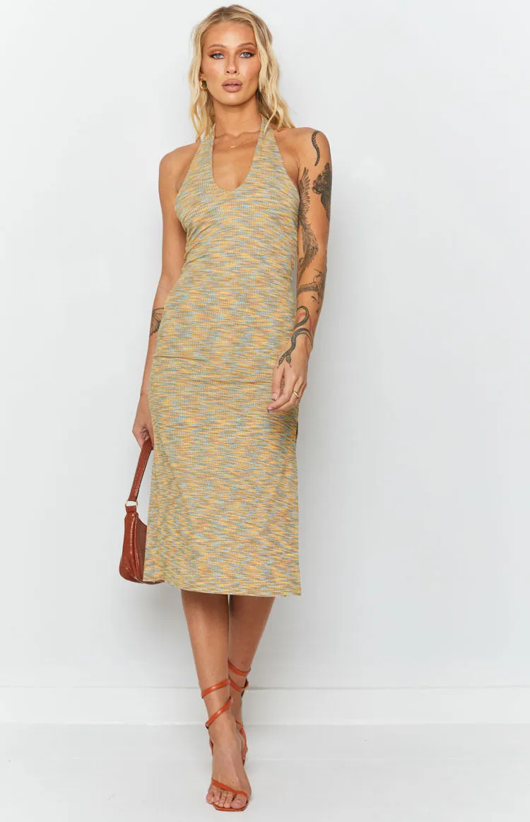 Indi Spacedye Midi Dress Multi sold by Beginning Boutique product image thumbnail 4