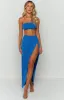 Murphy Cobalt Bandeau Top sold by Beginning Boutique