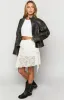 Tuscany White Lace Mini Skirt sold by Beginning Boutique