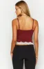 Lioness Top Model Burgundy Cami sold by Beginning Boutique