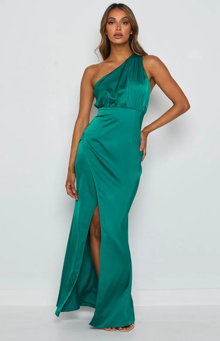 Romance Formal Dress Emerald sold by Beginning Boutique