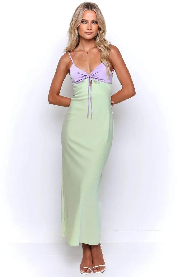 Fern Green Maxi Dress sold by Beginning Boutique product image thumbnail 3