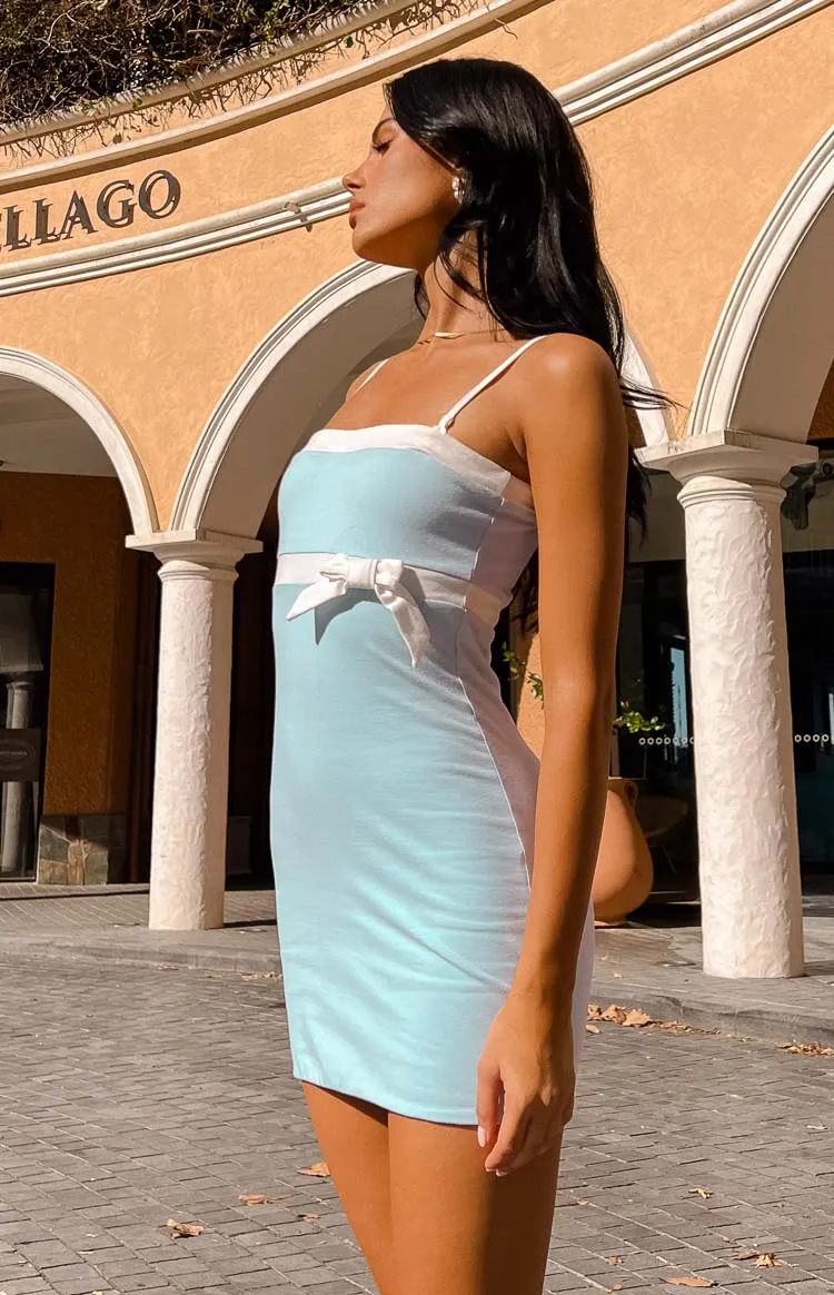 Tammie Blue Strapless Mini Dress sold by Beginning Boutique product image thumbnail 2