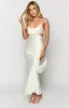 Taleah Cream Cut Out Maxi Dress sold by Beginning Boutique