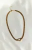 Everly Gold Plated Stainless Steel Heart Necklace sold by Beginning Boutique