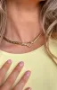 Everly Gold Plated Stainless Steel Heart Necklace sold by Beginning Boutique