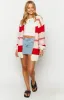 Dreamy Drift Cream Knit Striped Cardigan sold by Beginning Boutique