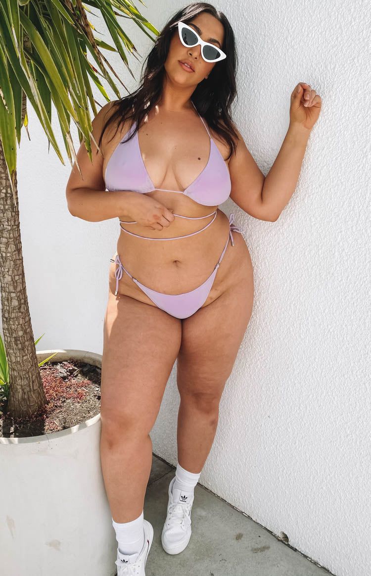 9.0 Swim x Ariella Alana Bikini Bottoms Lilac sold by Beginning Boutique product image thumbnail 4