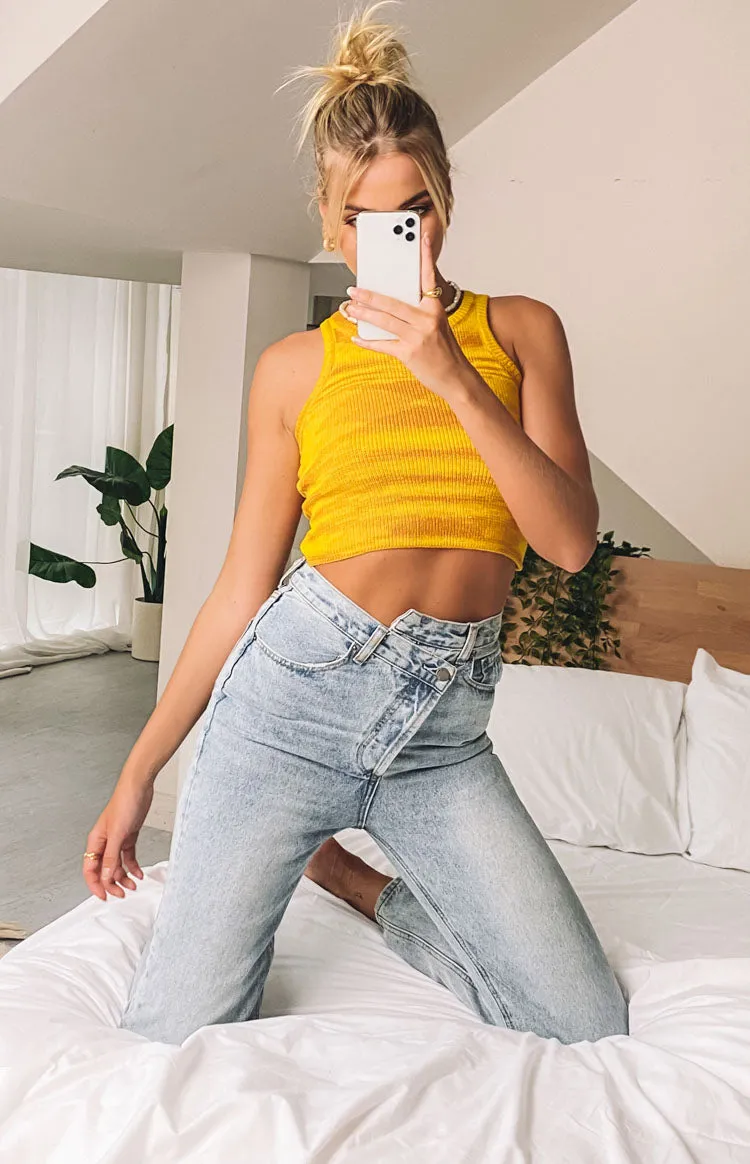 Chicago Tank Yellow sold by Beginning Boutique product image thumbnail 5