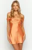 Zoella Orange Off The Shoulder Mini Dress sold by Beginning Boutique