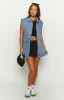 Orla Mid Wash Denim Vest sold by Beginning Boutique