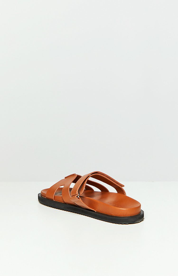 Billini Theon Tan Slides sold by Beginning Boutique product image thumbnail 4