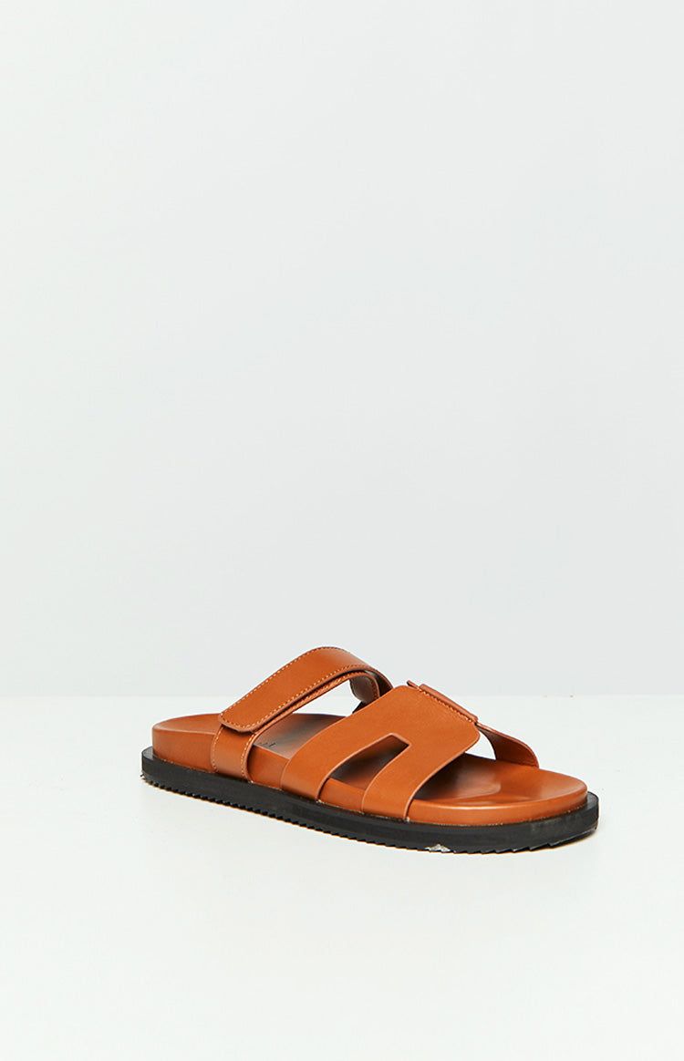 Billini Theon Tan Slides sold by Beginning Boutique product image thumbnail 3