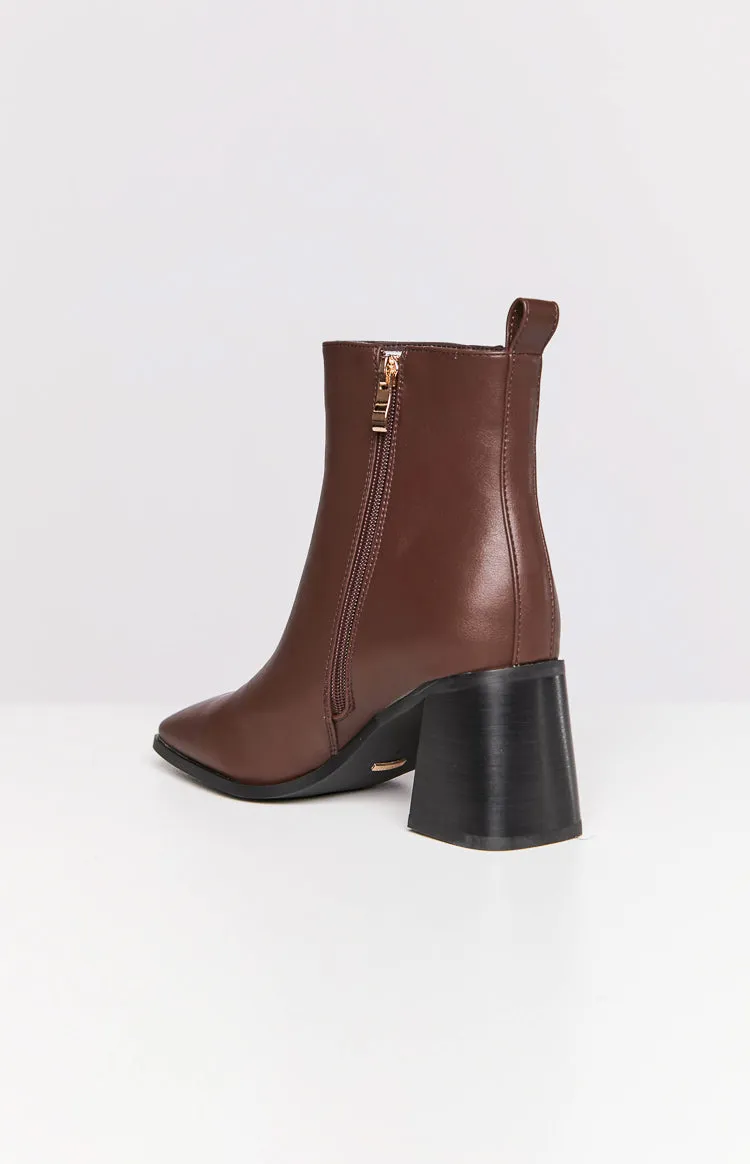Billini Svea Brunette Ankle Boots sold by Beginning Boutique product image thumbnail 3