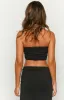 Jolee Black Crop Top sold by Beginning Boutique