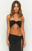 Jolee Black Crop Top sold by Beginning Boutique