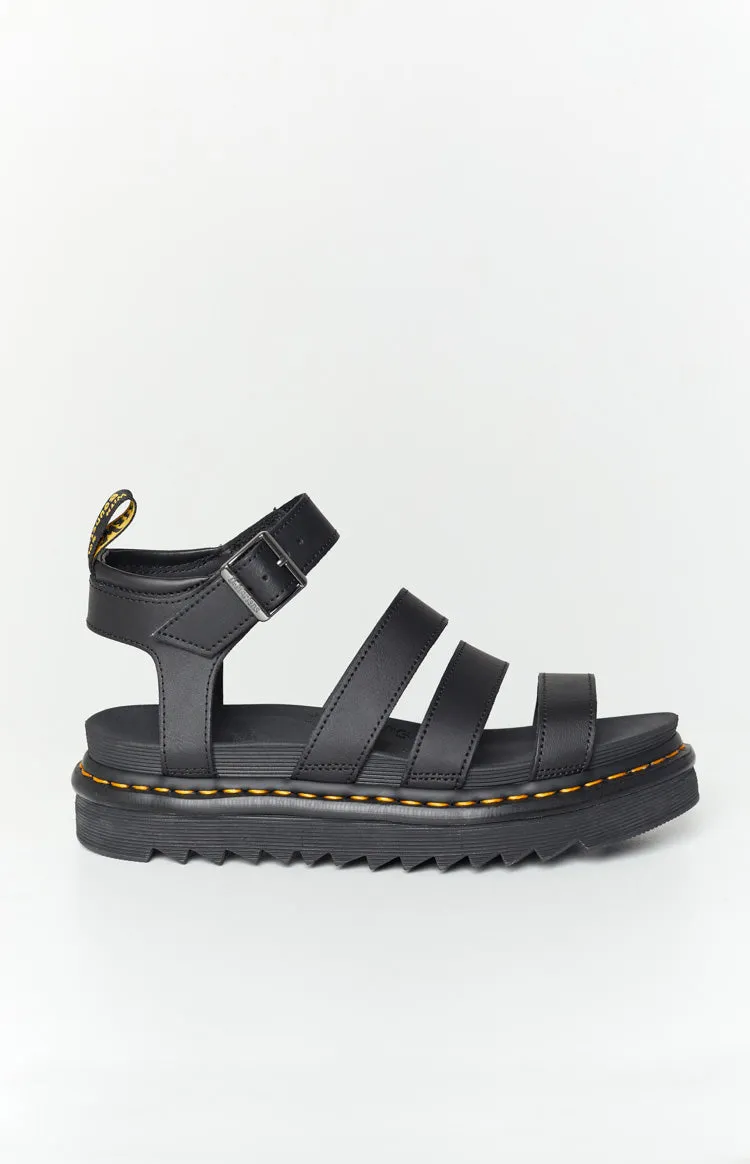 Dr. Martens Blaire 3 Strap Sandal Black Hydro sold by Beginning Boutique product image thumbnail 2