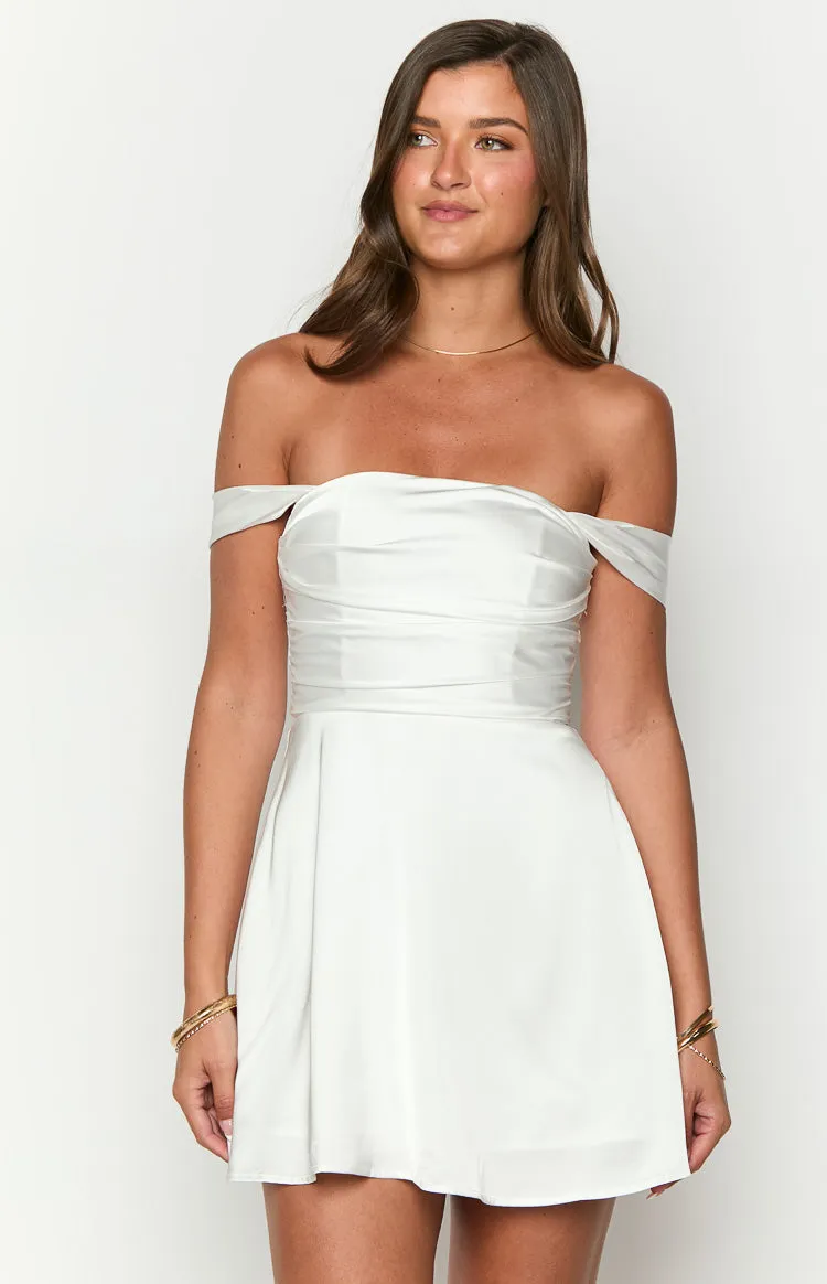 Victoria White Mini Dress sold by Beginning Boutique product image thumbnail 2