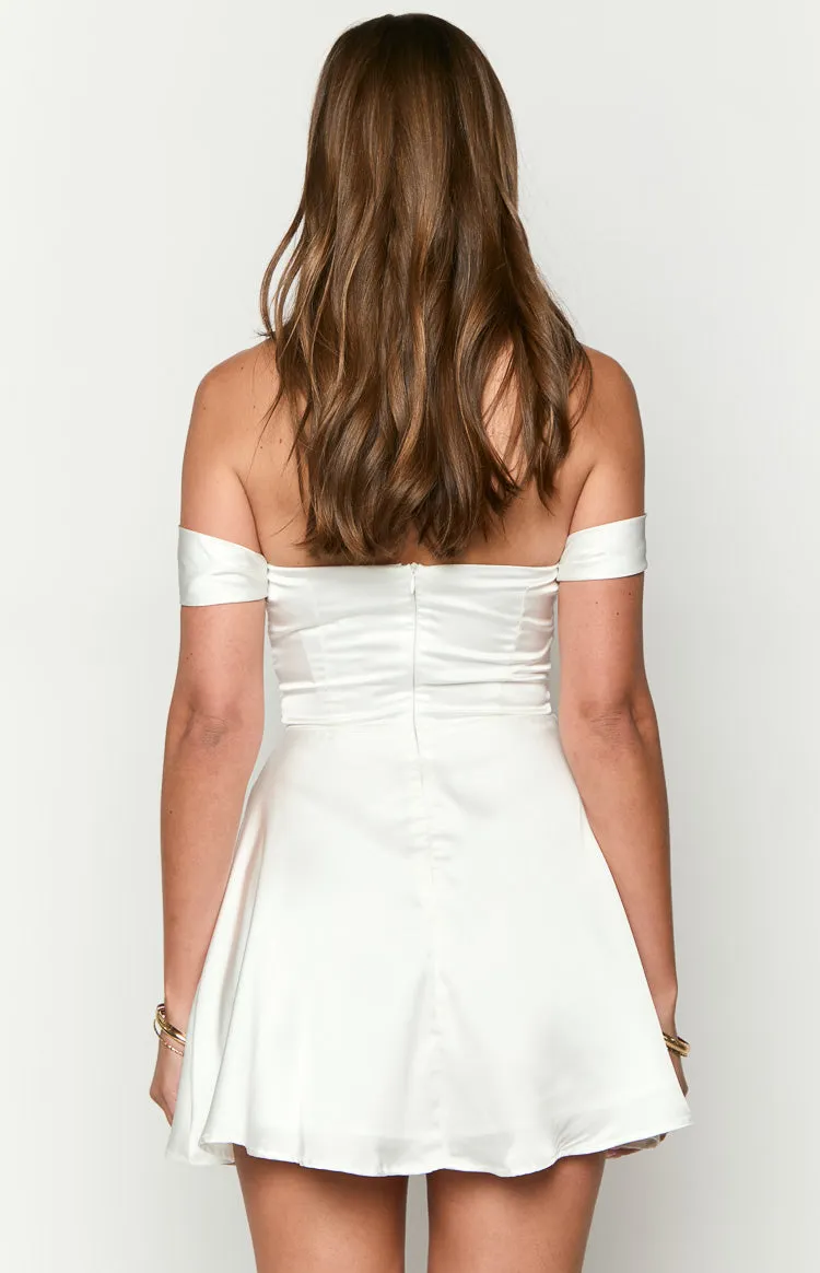 Victoria White Mini Dress sold by Beginning Boutique product image thumbnail 5