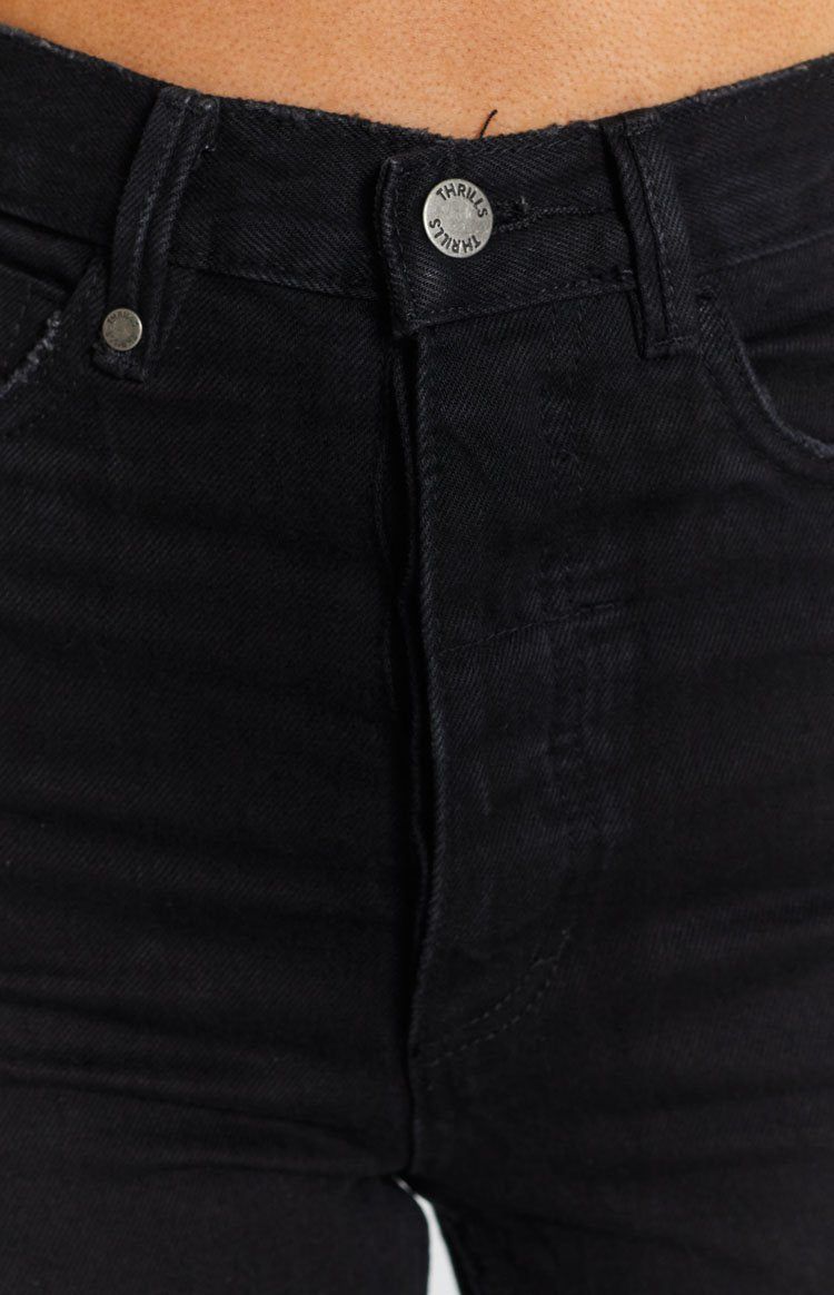 Thrills Paige Jean Black Rinse sold by Beginning Boutique product image thumbnail 8