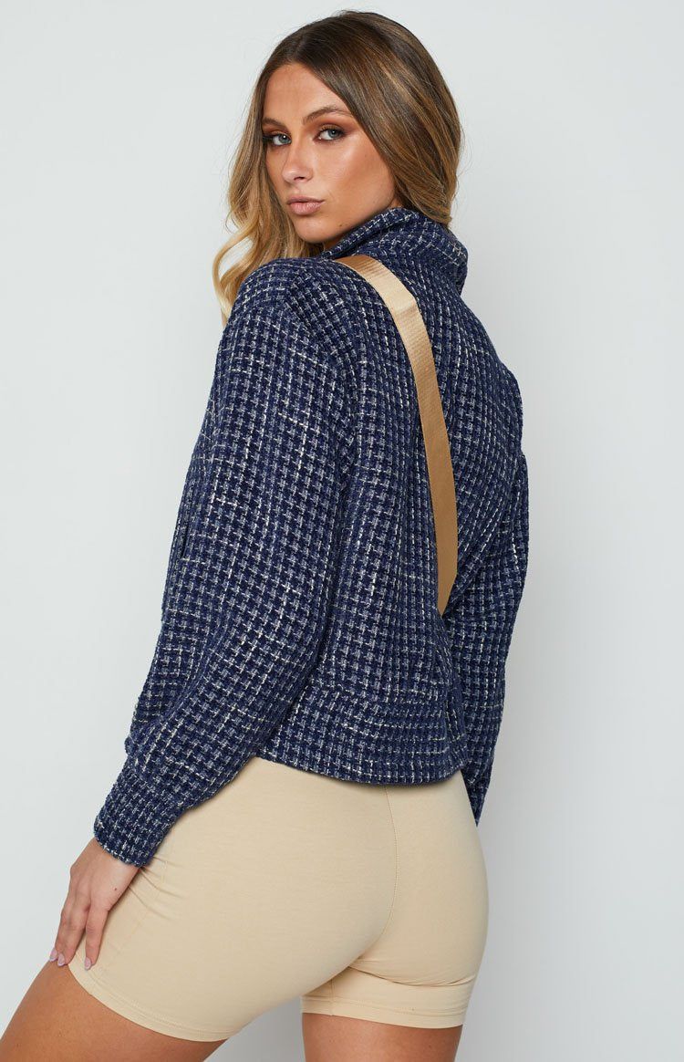 Luna Blue Sweater sold by Beginning Boutique product image thumbnail 5